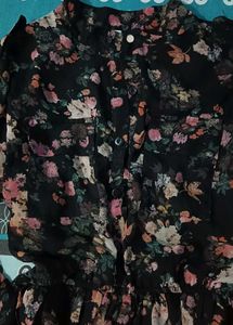 Beautiful Floral Knee Dress