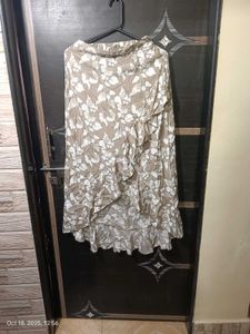 Floral Print Skirt