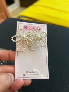 Pearl Flower Earrings