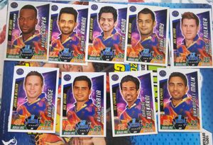 Topps Cricket Attax 2014 RR Team Set