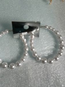 Pearl Round Earing