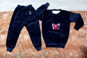 Blue Colour Very Good Top Lower