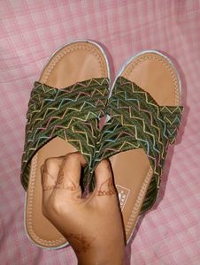 Women&#39;s Green Wedges