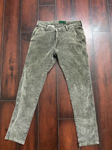 grey/ black Corduroy Pants