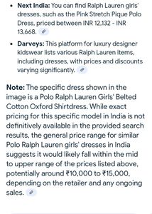 Ralph Lauren Girls&#39; Dress