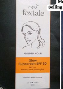 Glow Sunscreen Spf 50 With Vitamin C & Niacinamide