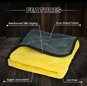 Double Sided Microfiber Cloth 800 GSM Pack Of 8