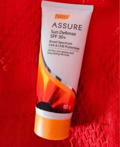 assure sun defence spf30+