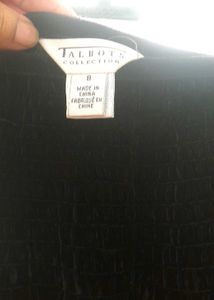 Black Velvet Skirt