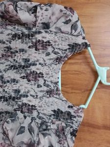 brand new grey frock