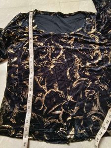 Black Velvet Top