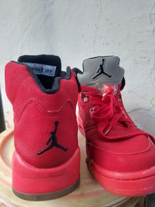 ✨️ Imported Nike Air Jordan Retro 5 Red 1st Copy
