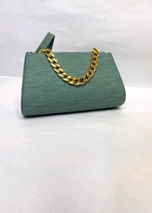 Chic Green Handbag