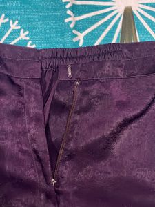 S4u Medium Size Coord Set Dark Purple Colour
