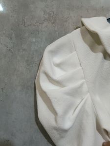 Sexy White One Shoulder Top