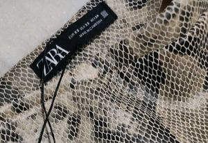 Zara Animal Print Skort