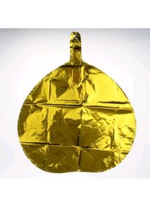 10 Foil Golden  Heart Balloon