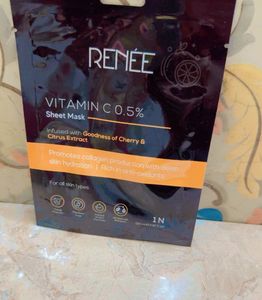 Renee Sheet Mask Combo Free Sunscreen