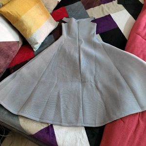Silver Color Dress 👗