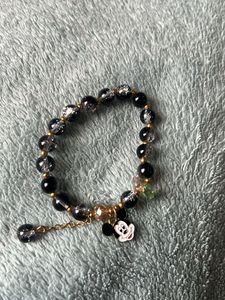 Bracelet And Oxidised Earrings