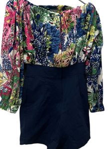 Floral Print Romper  Size S