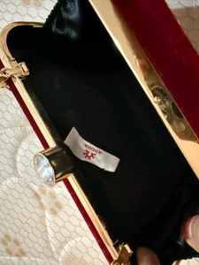 Anouk Embroidered Box Clutch