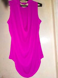 Magenta Sleeveless Top