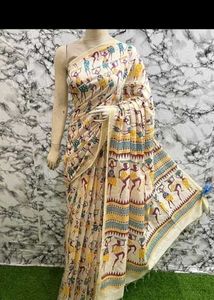 Madhubani Print Sarees With New Look