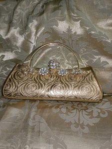 Beautiful Golden Clutch