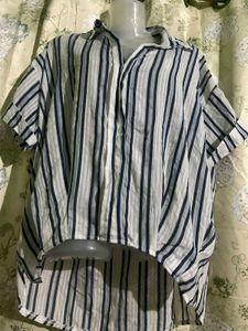 Striped Short Sleeve Shirt