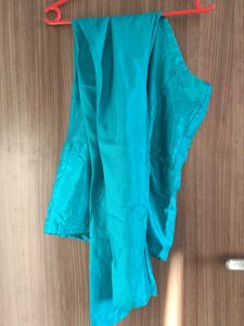 Teal Ethnic Kurta Top with pant set