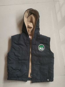 Unisex Fleece Lined Half Jacket