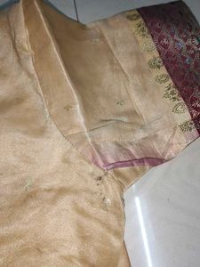 Formal Fancy Pattu Saree With Blouse