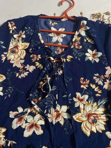 Floral Navy Dress
