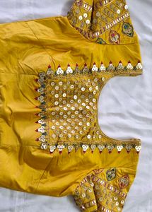 Embroidered Blue Ethnic Skirt