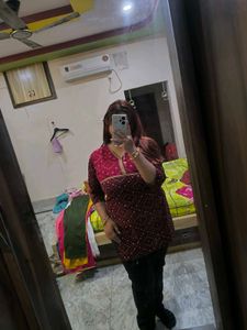 Rajasthani tie-dye kurti