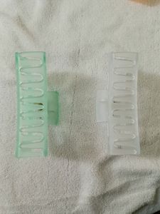 Korean Transparent Frosted Clutcher Hair Claw Clip