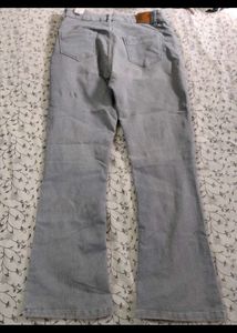 Stylish Flare Leg Denim Jeans