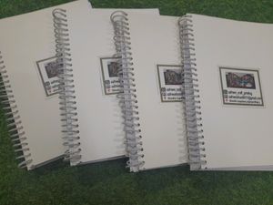 400 Pages Spiral 4 Ragister Combo Ruling Paper