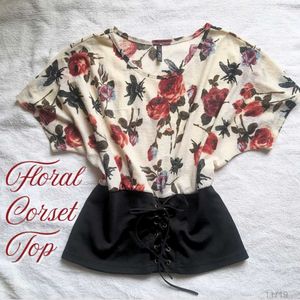 Floral Corset Top
