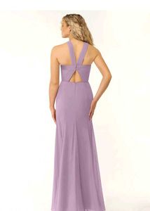 Elegant Mauve Azazie Dress (A6)