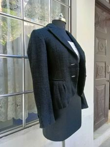 Black Tweed Coat