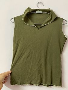 BODYCON OLIVE TOP