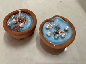 Handcrafted Diwali Diya Candles (Set of 5)