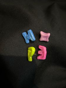 Funky Bag Pins - handmade