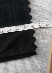 Black Chikankaari Pant Plazzo New Without Tag