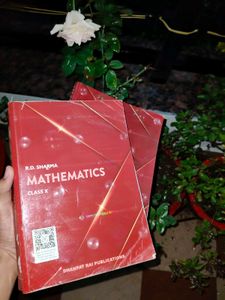 RD Sharma Maths Class 10th + MCQs Combo (2023-24)