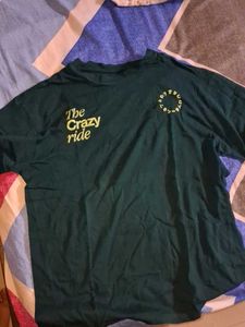 The Crazy Ride Green Tee