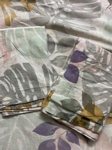 King Size Floral Print Bedsheet - Price Drop