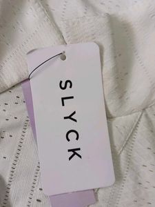 Slyck White Top - New with Tags
